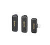 Boya BY-WM3T2-U2 Micrófono Inalámbrico USB-C Doble 50 metros
