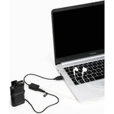 Boya BY-EA2L Adaptador Mini Cable USB  a 3.5mm  Salidas Para Audífono y Micrófono
