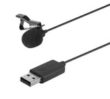 Boya BY-LM40 Micrófono Lavalier USB Cable de 4 Metros