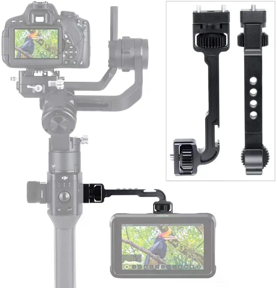 Uurig DH11 Barra de Extensión Para Dji Ronin S Permite Montar Luces, monitores y Micrófonos