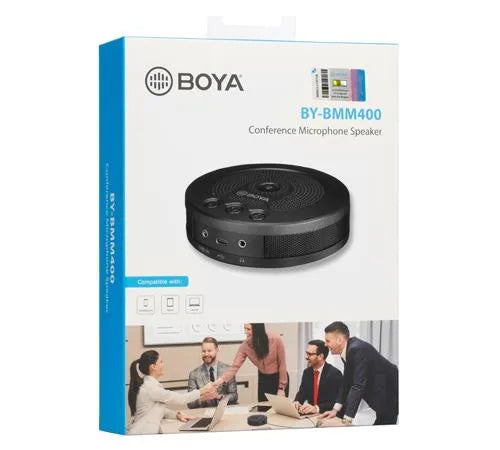 Boya BY-BMM400 Micrófono de Conferencias Con Parlante Multiconector