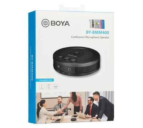 Boya BY-BMM400 Micrófono de Conferencias Con Parlante Multiconector