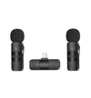 Boya BY-V2 Micrófono Inalámbrico Doble Ultra Compacto y Portable 2.4GHz Conector Lightning