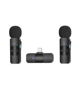 Boya BY-V2 Micrófono Inalámbrico Doble Ultra Compacto y Portable 2.4GHz Conector Lightning