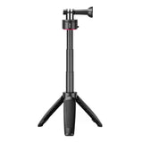 Ulanzi Go-Quick II  Mini Trípode / Barra Selfie Para Cámaras Deportivas Con Galleta Magnética Desmontable