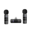 Boya BY-V2 Micrófono Inalámbrico Doble Ultra Compacto y Portable 2.4GHz Conector Lightning