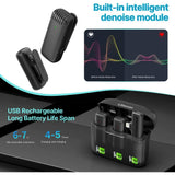 Ulanzi J12 Lightning Micrófono Inalámbrico Doble