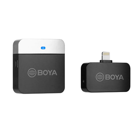 Boya BY-M1LV-D Micrófono inalámbrico para dispositivos iOS (Lightning)