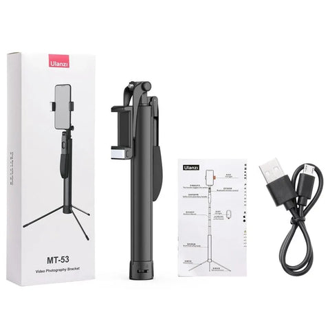 Ulanzi MT-53 Mini Trípode Con Barra Selfie y Bluetooth