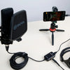 Boya BY-BCA70 Adaptador de Audio con Phantom Power XLR a Lightning, Usb y Usb-c de 6 Metros