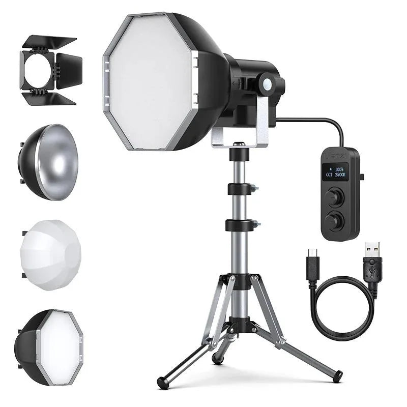 Ulanzi LT24 Mini Foco Led Con Cajas de Luz y Trípode