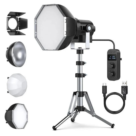 Ulanzi LT24 Mini Foco Led Con Cajas de Luz y Trípode