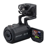 Zoom Q8n-4K cámara de video 4K con captura de audio profesional de 4 pistas vista frontal