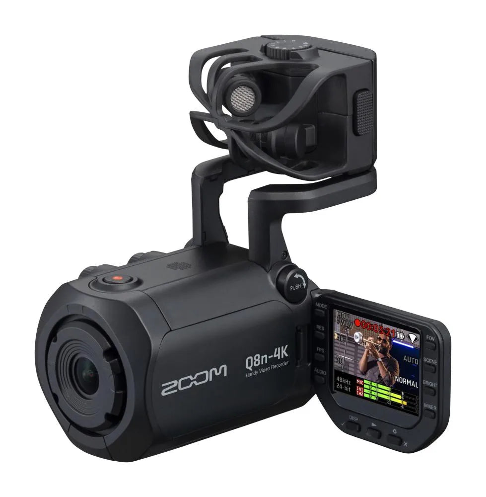 Zoom Q8n-4K Cámara De Video 4K Con Captura de Audio Profesional