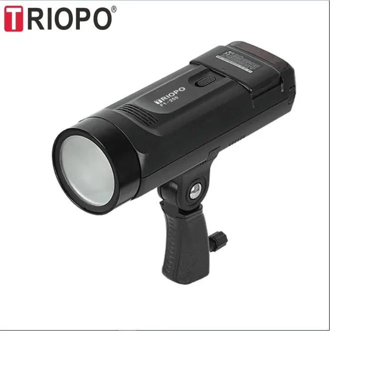 Triopo F1-250 Flash de Estudio Portátil 250W Con Batería Recargable