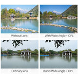 Ulanzi Lente Gran Angular 16mm Para Teléfonos + Filtro CPL
