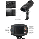 Triopo F1-250 Flash de Estudio Portátil 250W Con Batería Recargable