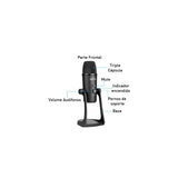 Boya BY-PM700 Microfono de escritorio USB multi patrón