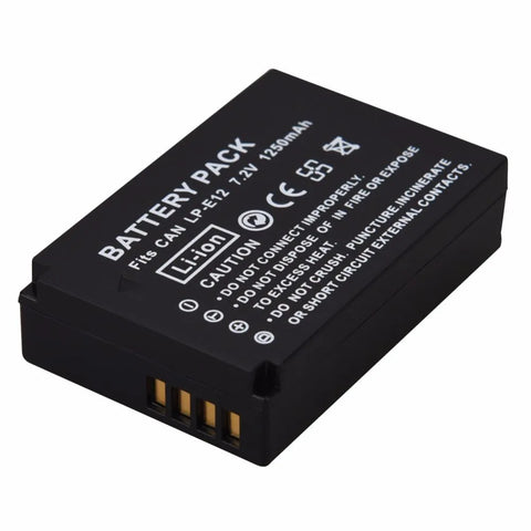 Iluminus Batería LP-E12 Para Cámaras Canon