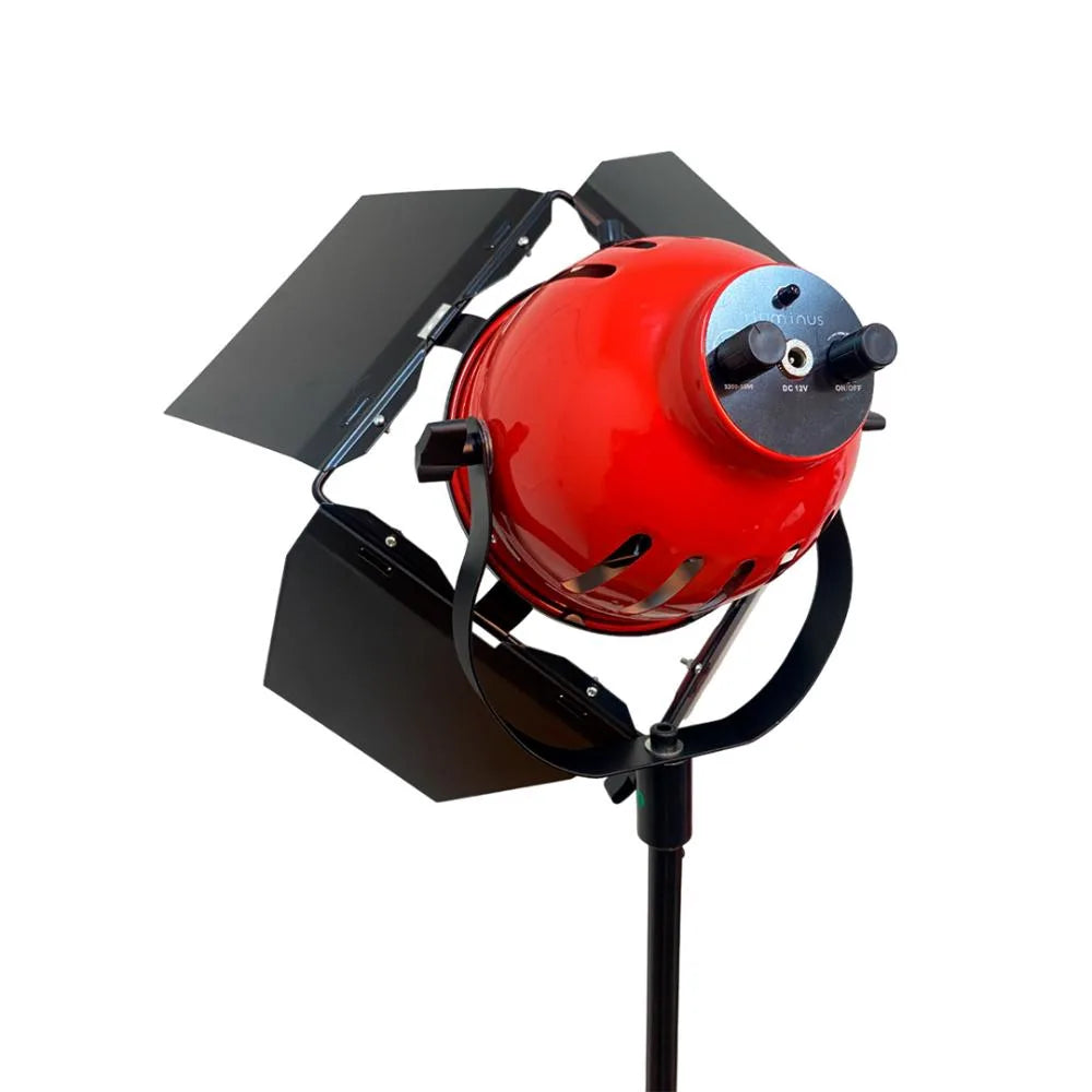 Iluminus Redhead Bicolor Luz Led 50W Con Dimmer y Barndoor