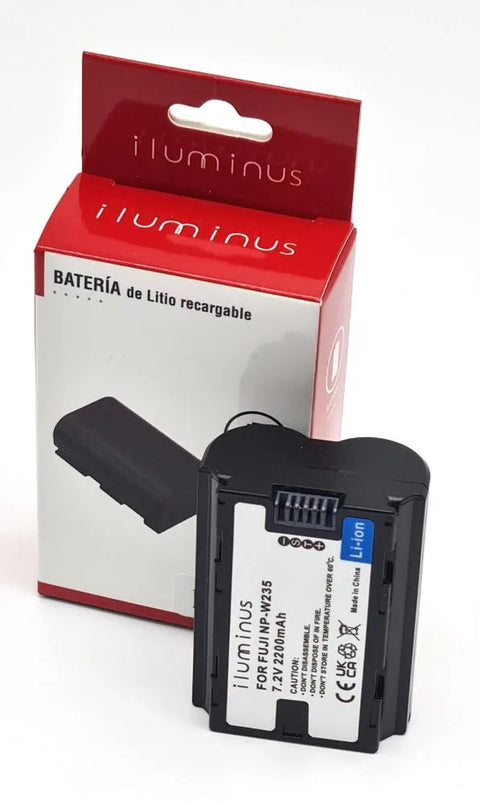 Iluminus Batería Para Cámaras Fujifilm Que Usan Batería NP-W235