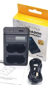 Iluminus Cargador Doble Para Baterías Fujifilm NP-W235