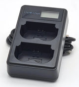 Iluminus Cargador Doble Para Baterías Fujifilm NP-W235