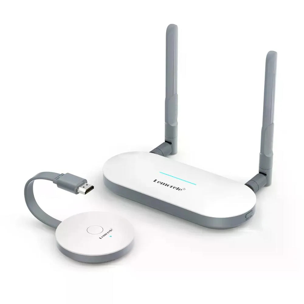 Lemorele G52R1 Transmisor Video HD  Inalámbrico HDMI a HDMI o VGA