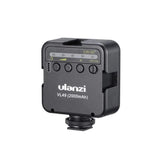 Ulanzi VL49 Mini lámpara led con batería recargable y soporte de accesorios