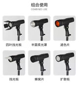 Triopo TR-09 Set Accesorios Para Flash Speedlight Redondo