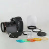 Triopo TR-09 Set Accesorios Para Flash Speedlight Redondo