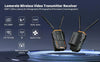 Lemorele R100 PLUS Kit Receptor y  Transmisor Video Inalámbrico 200 Metros Con Baterías