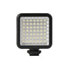 Ulanzi VL49 Mini lámpara led con batería recargable y soporte de accesorios