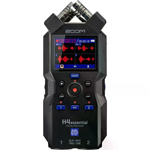 Zoom H4essential Grabadora de Audio 32-Bit Flotantes 4-Track