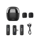Boya BY-WM3T-U2 Mini 2.4GHz Micrófono Inalámbrico Conector USB-C