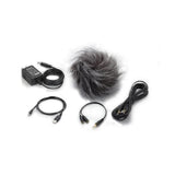 Zoom APH-4nPro set de accesorios para grabadora H4n Pro con antiviento, cables y adaptador AC, vista general