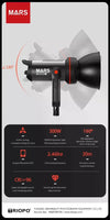 Triopo M-300BI Cañón Led 300w Bicolor (3200K-5600K)