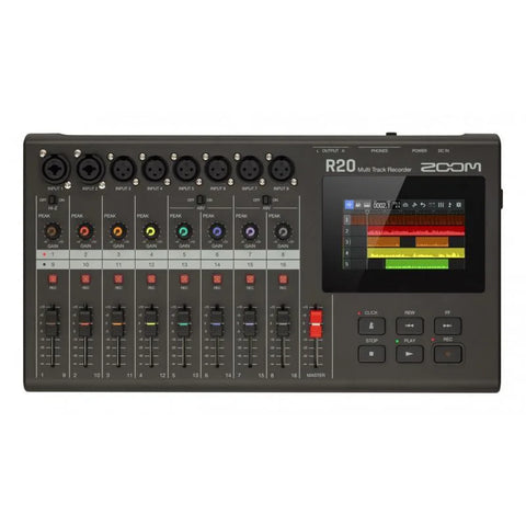 Zoom R20 Grabadora Multipistas Pantalla Táctil