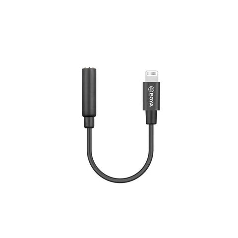 Boya BY-K3 Cable macho lightning - hembra TRRS