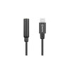 Boya BY-K3 Cable macho lightning - hembra TRRS