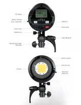 Triopo EX-60BI Cañón Led 60w Bicolor (3200K-5600K)
