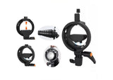 Triopo TR-05B Montura para Flash Speedlight y Accesorios Montura Bowens