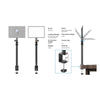 Vijim LS01 Soporte de Escritorio Para Luces o Accesorios