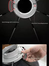 Triopo K3-90+TR-07C Softbox Armado Instantáneo Octogonal  Montura Bowens y Speedlight 90 Cm