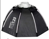 Triopo K3-120 Softbox Armado Instantáneo Octogonal Montura Bowens