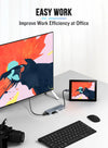 Lemorele TC18  Hub USB-C  5 en 1 Transforma tu Espacio de Trabajo