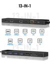 Lemorele TC200  Estación Docking USB-C 13 en 1
