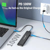 Lemorele TC70L Hub USB-C 7 en 1 con HDMI,  lector SD y Micro SD