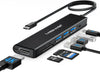 Lemorele TC70L Hub USB-C 7 en 1 con HDMI,  lector SD y Micro SD