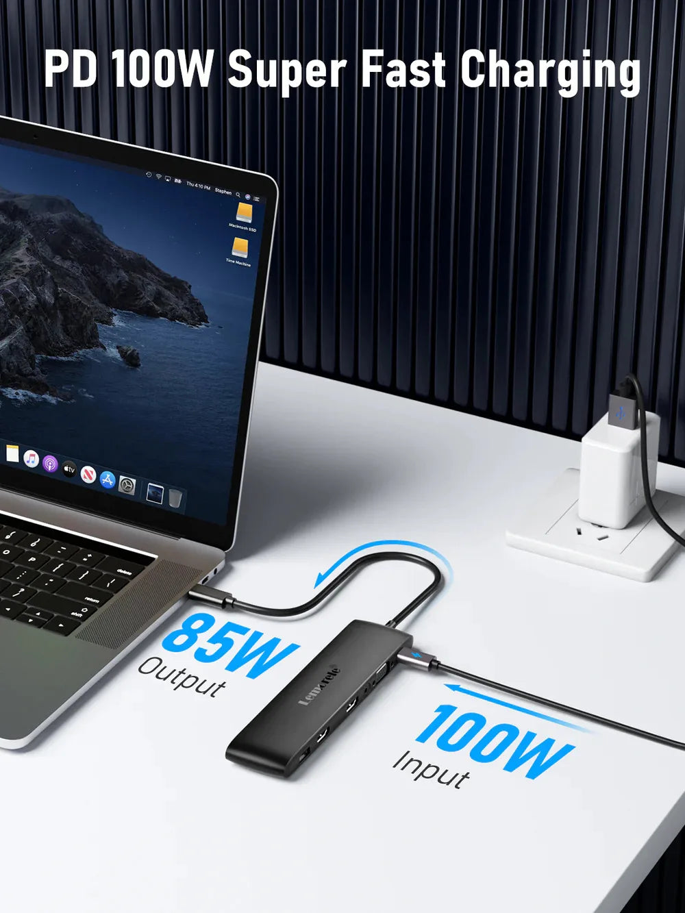 Lemorele TC97 – Estación Docking USB-C 12 en 1